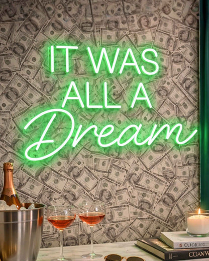 It Was All a Dream - Decoración para Negocios y Espacios Creativos