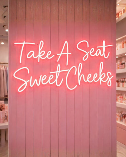 Take a seat sweet cheeks - Decoración para negocios