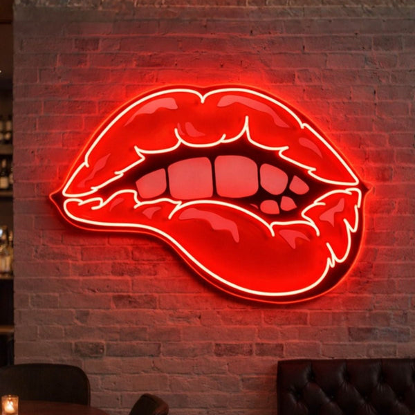 Labios Sensuales - Decoración Icónica para Negocios y Espacios
