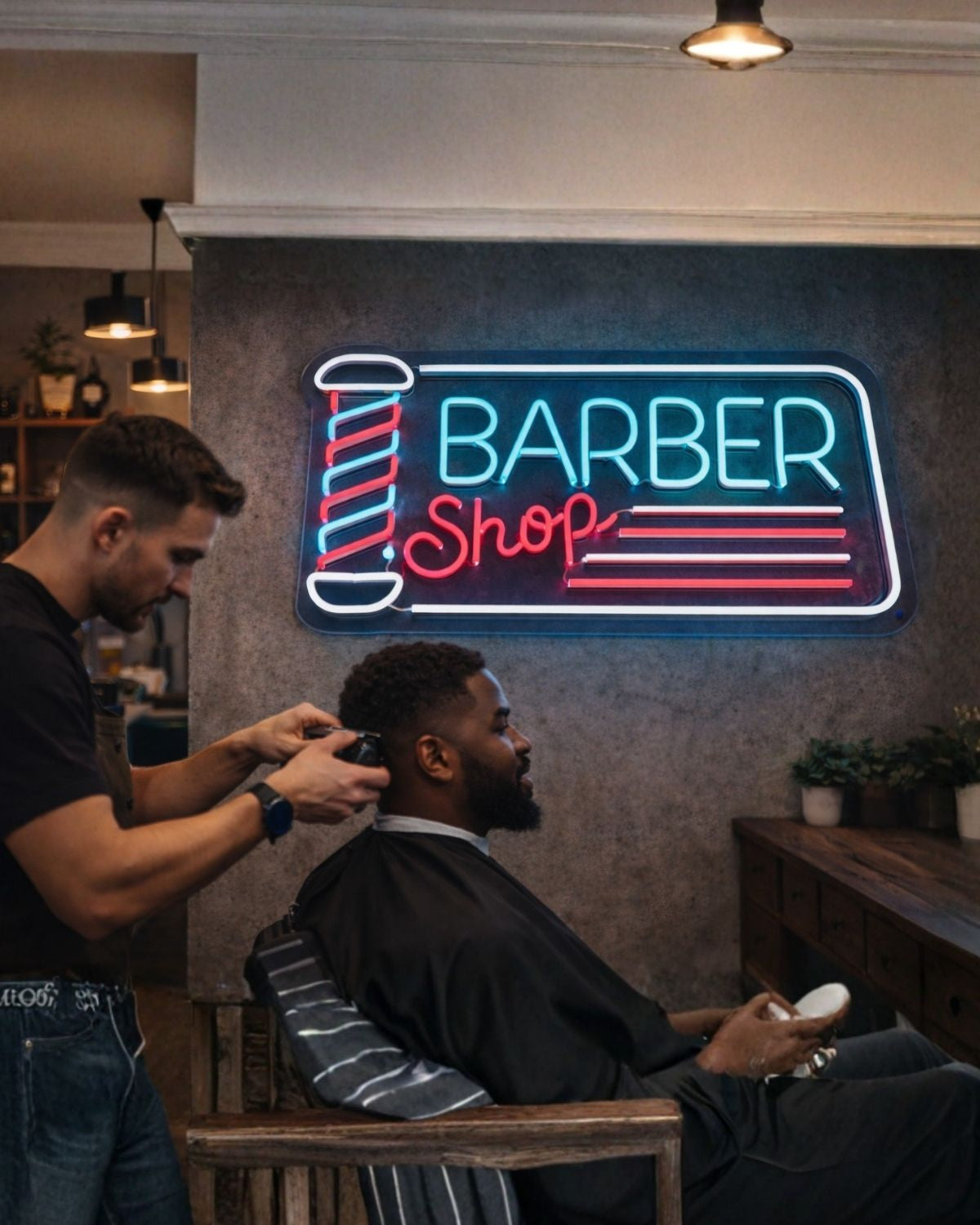 Barber shop and Candy - Diseño Clásico Profesional