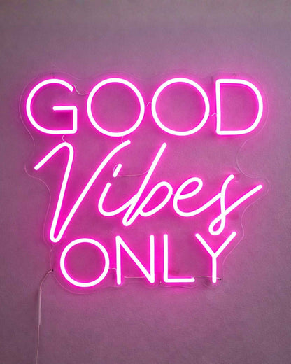 Good Vibes Only - Decorativa para tu Salón de Belleza