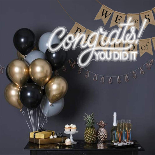 Congrats you did it