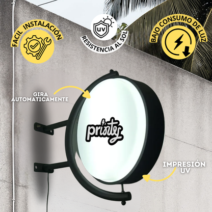Caja Giratoria Personalizable