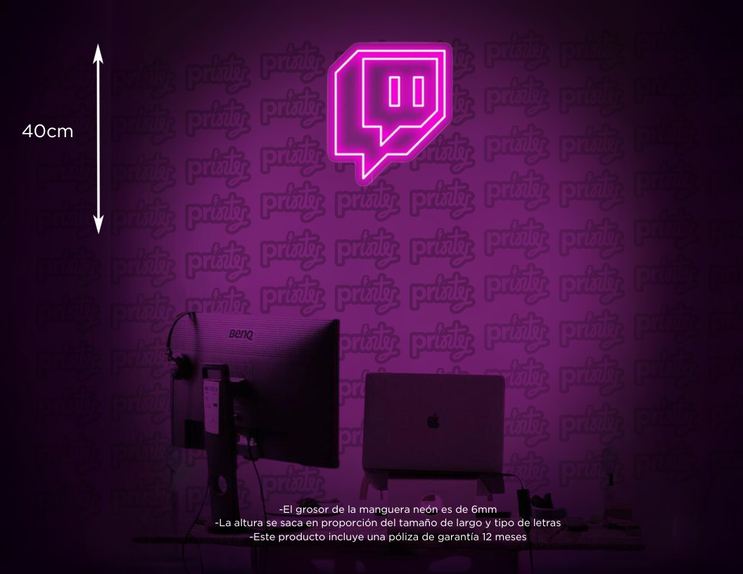 Logo Twitch Personalizable